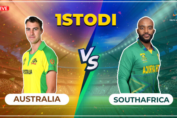 Australia vs South Africa 1st ODI live score Cairns Travis Head 4 wickets performance South Africa batting highlights