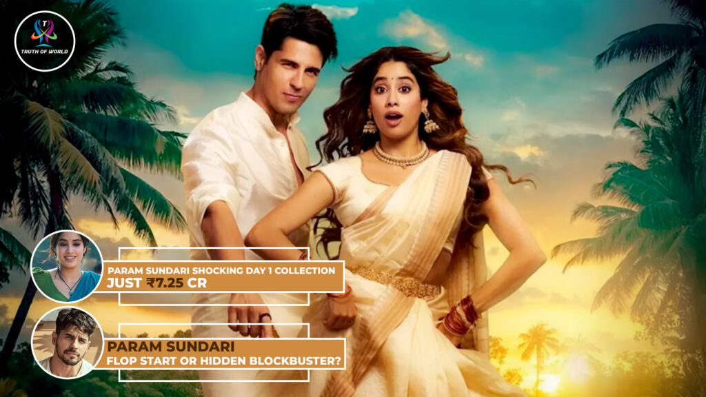 Param Sundari Day 1 Box Office Collection Poster