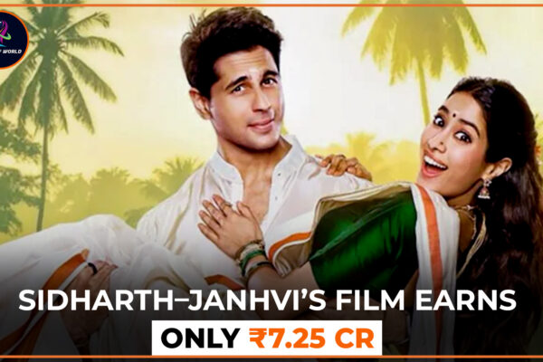 Sidharth Malhotra and Janhvi Kapoor in Param Sundari movie still