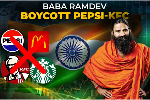 Baba Ramdev speaking on U.S. tariffs boycott