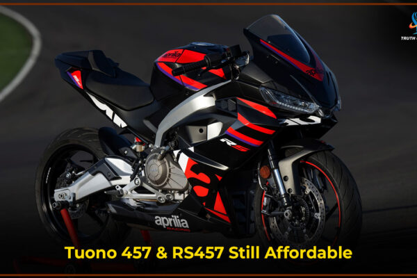 Aprilia RS457 and Tuono 457 prices remain unchanged in India despite GST adjustments.