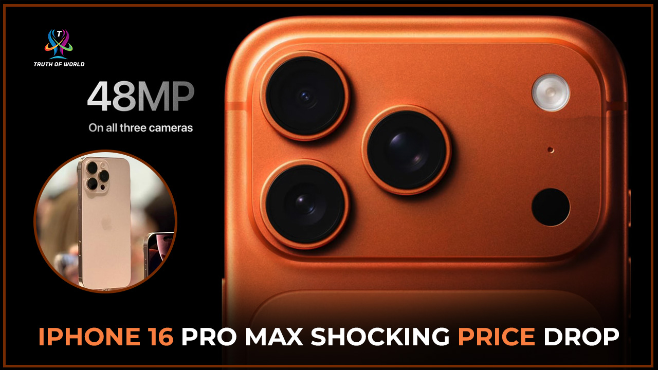 iPhone 16 Pro Max price cut at Vijay Sales after iPhone 17 launch announcement