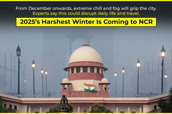 Delhi NCR shivers in extreme cold winter 2025 as La Niña weather phenomenon brings record-breaking low temperatures and dense fog.