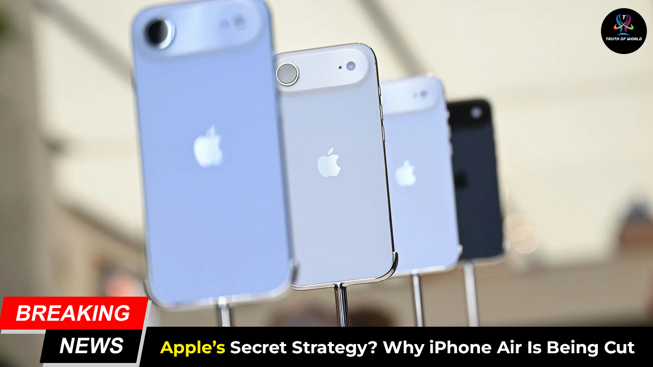 Apple cuts iPhone Air production amid falling demand and changing market trends in 2025.