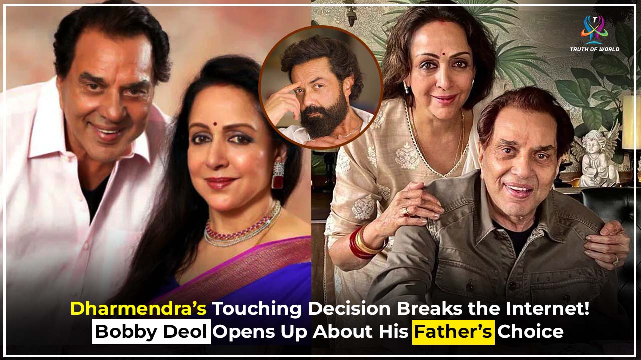Dharmendra chooses to live with his first wife Prakash Kaur instead of Hema Malini as son Bobby Deol calls him emotional and loving