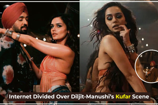 Diljit Dosanjh and Manushi Chhillar respond to trolling over viral ‘vulgar’ dance scene in Kufar music video.