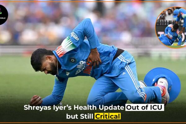 Indian cricketer Shreyas Iyer moved out of ICU after a major injury, doctors say his health remains delicate.