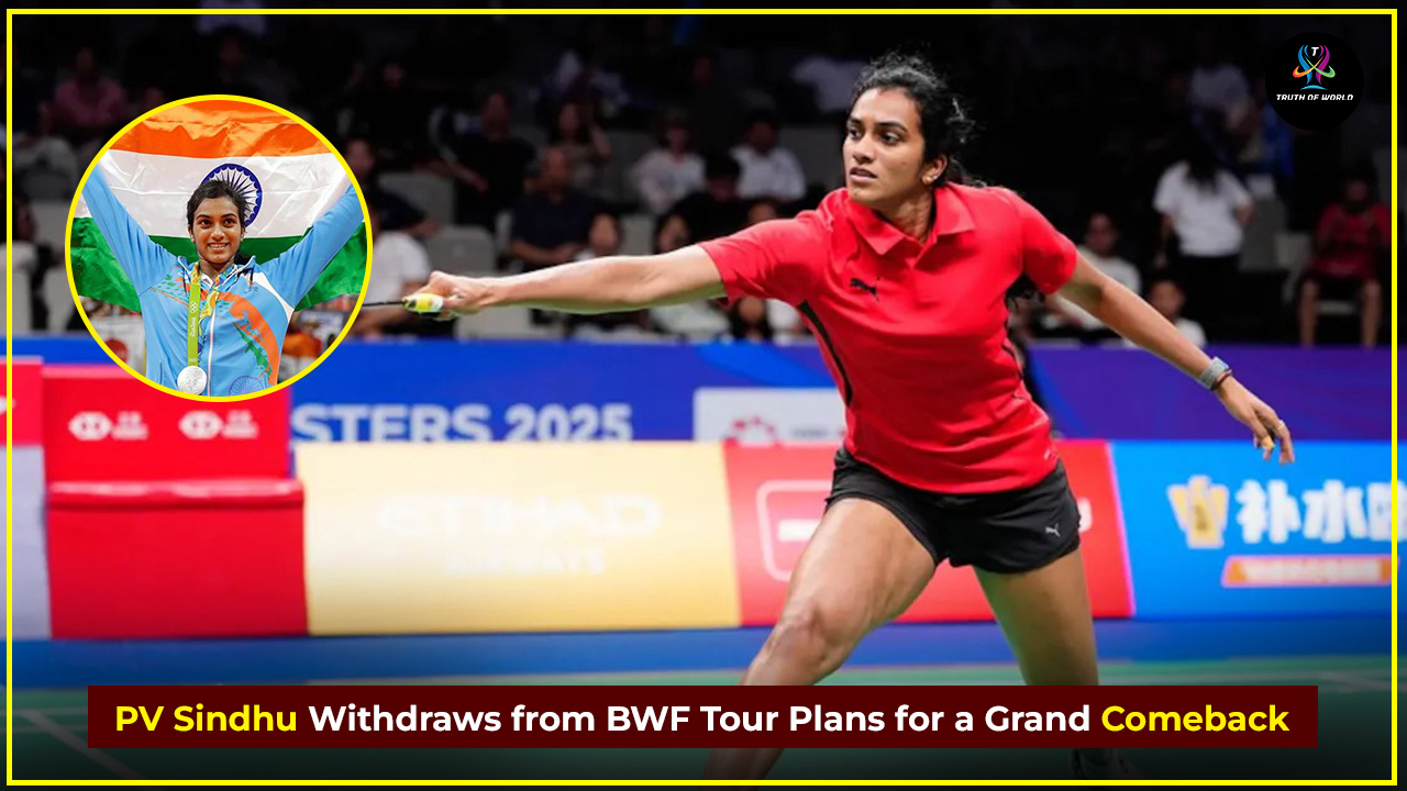 PV Sindhu announces withdrawal from BWF Tour, shares future plans.