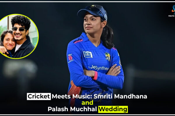 Palash Muchhal confirms wedding to Indian cricketer Smriti Mandhana during Indore event, calling her the future daughter-in-law of the city.