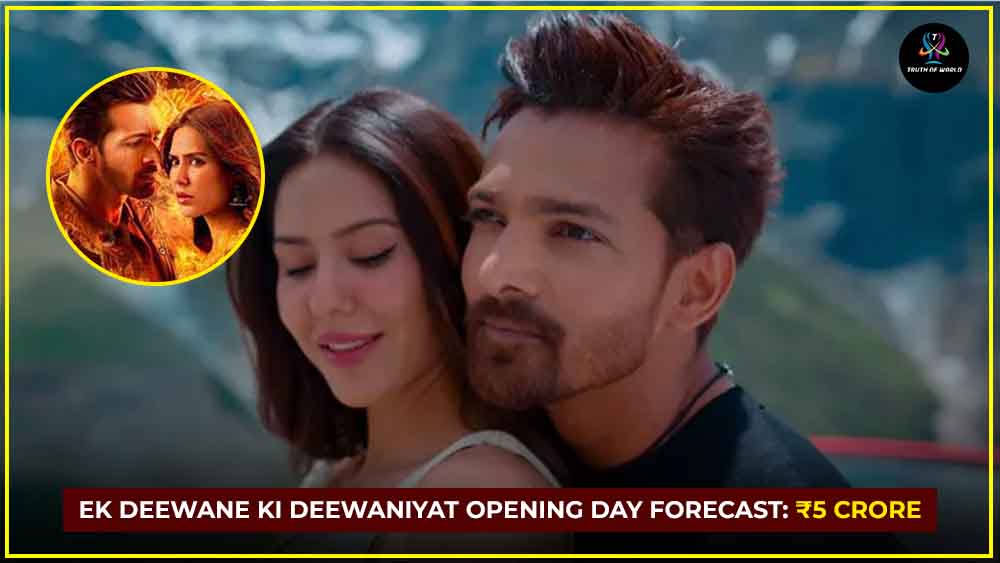 Harshvardhan Rane and Sonam Bajwa in Ek Deewane Ki Deewaniyat movie poster