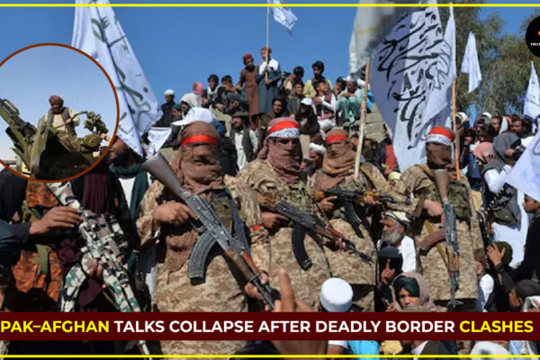 Pakistan and Afghanistan officials during tense peace talks after deadly border clashes along the Durand Line.