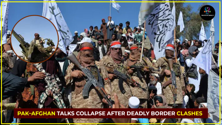 Pakistan-Afghanistan Peace Talks Hit Impasse Amid Deadly Border Clashes