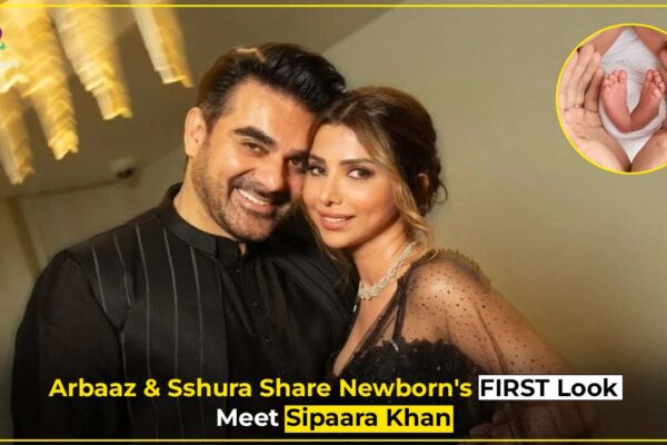 Arbaaz Khan and Sshura Khan share the first glimpse of their newborn daughter Sipaara, showing her tiny hands and feet.