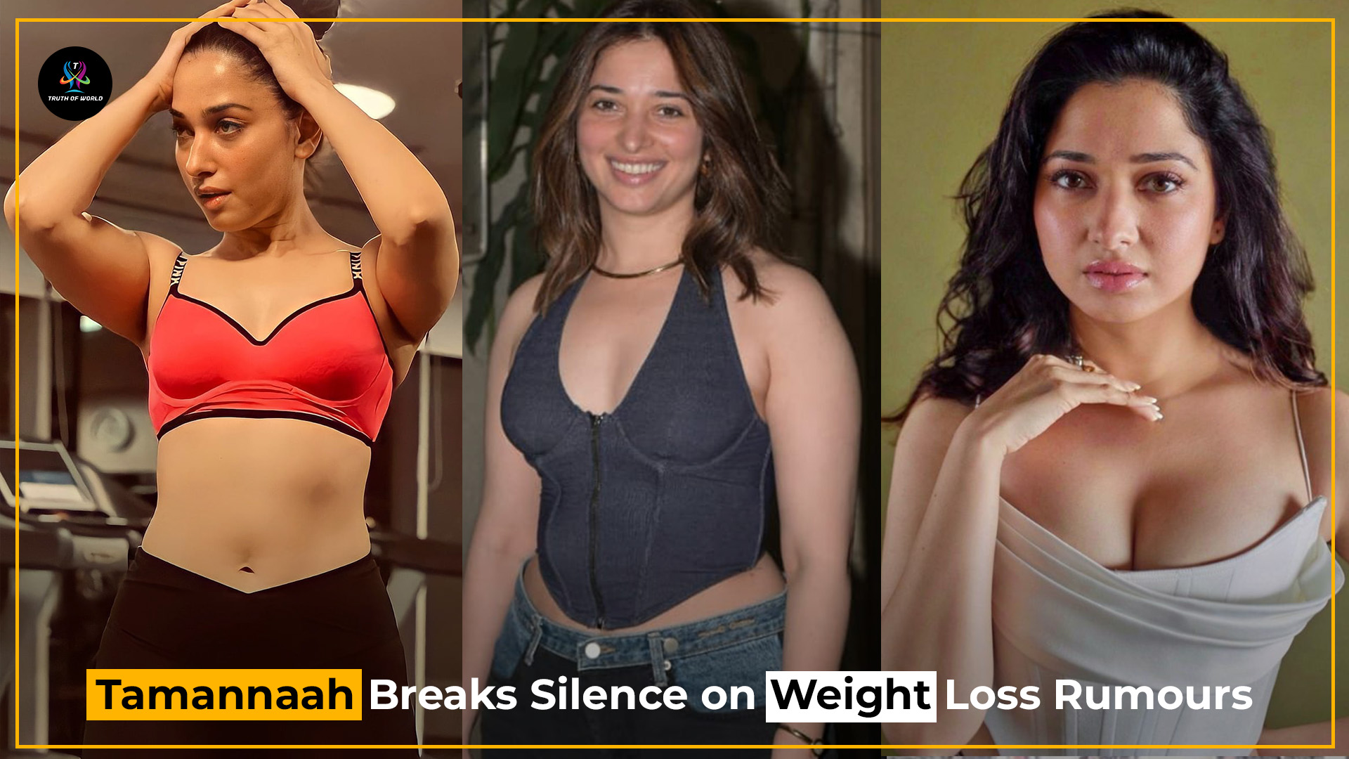 Tamannaah Bhatia responds to body-shaming trolls, saying “My curves are not going anywhere” after fans speculate about her weight loss and transformation.