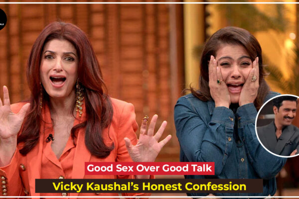 Vicky Kaushal’s funny reaction on Koffee With Karan goes viral as he says “Good sex is more important than good conversation,” leaving Kriti Sanon, Twinkle Khanna, and Kajol in splits.