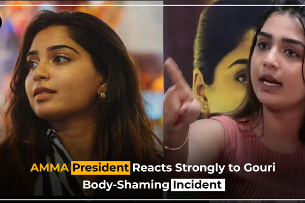 AMMA President Shwetha Menon supports actress Gouri G Kishan, condemning a YouTuber’s body-shaming remarks and calling his apology insincere.